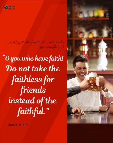 Those who have faith friends