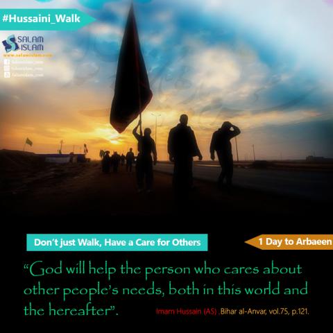 Arbaeen Walk Have a Care for Others