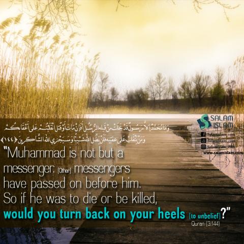 Muhammad is not but a Messenger