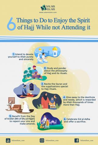 6 Things to Do to Enjoy the Spirit of Hajj While not Attending it