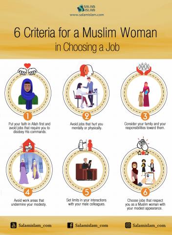 6 Criteria for a Muslim Woman in Choosing a Job